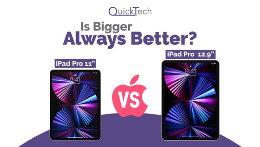 Apple 11 inch iPad Pro Vs. 12.9-Inch iPad Pro