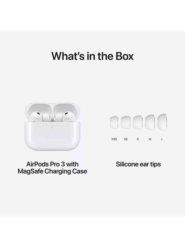 Apple AirPods Pro (3rd Gen) with MagSafe Charging Case (USB-C) | 2025