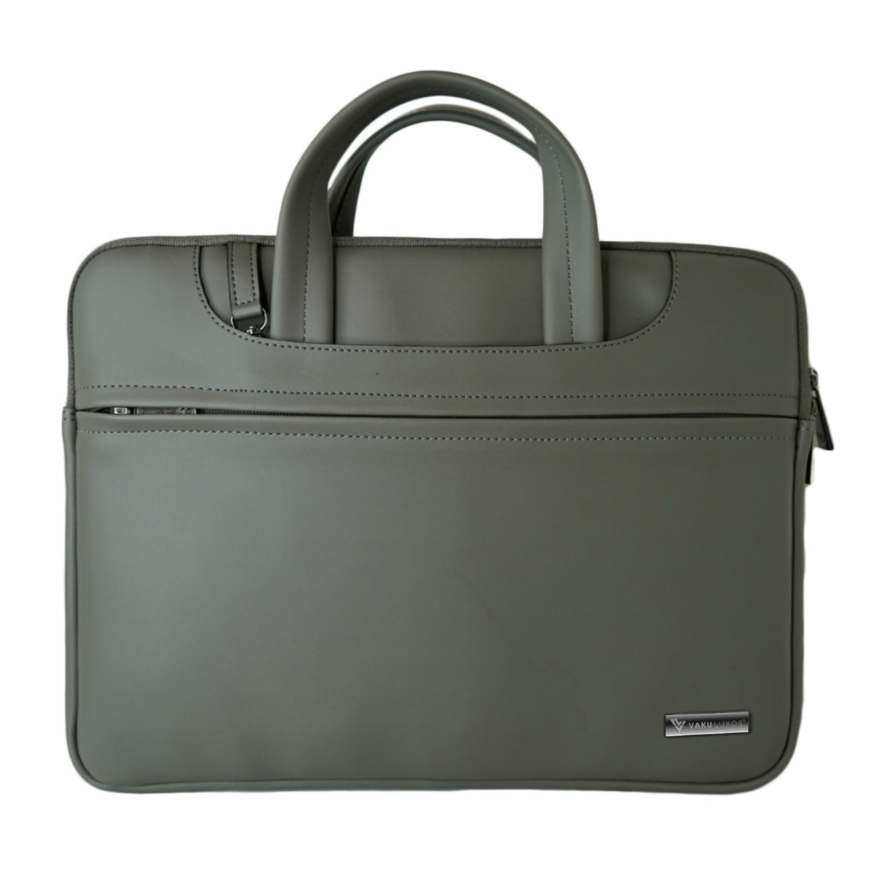 Vaku Luxos DA ITALIANO Genuine Leather Sleeve for MacBook 14" - Black
