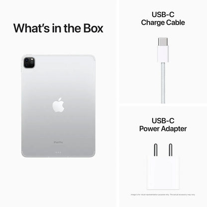 Apple iPad Pro 11" | M2 chip: iPad, Power adapter, USB-C cable