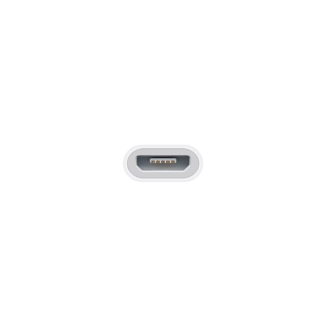 Apple Lightning to Micro USB Adapter | White - QuickTech.in