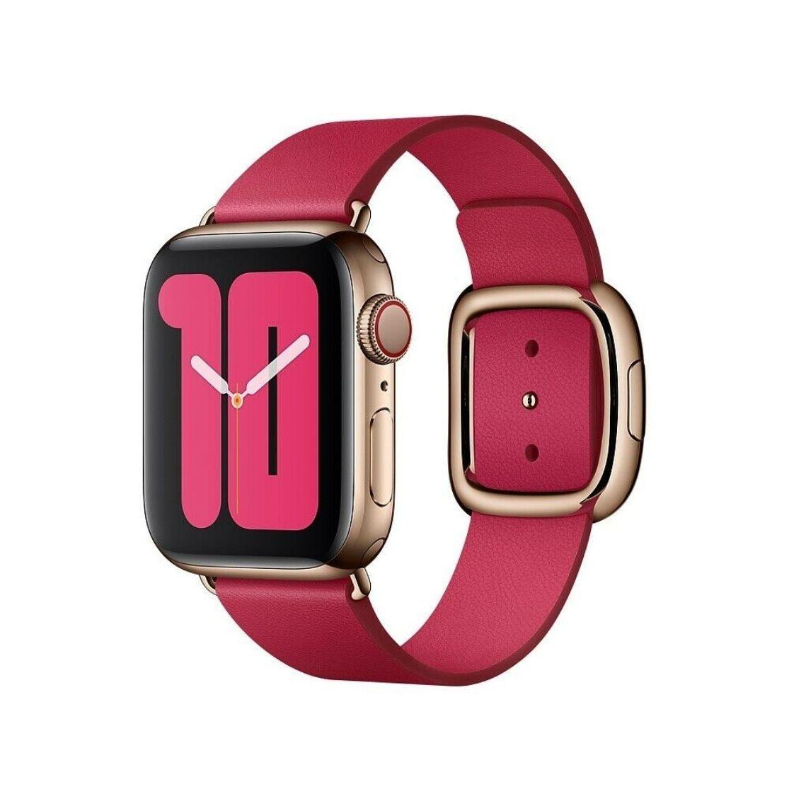 Apple Watch 40mm Deep Sea Blue | Raspberry Modern Buckle Small | Medium | Large - QuickTech.in