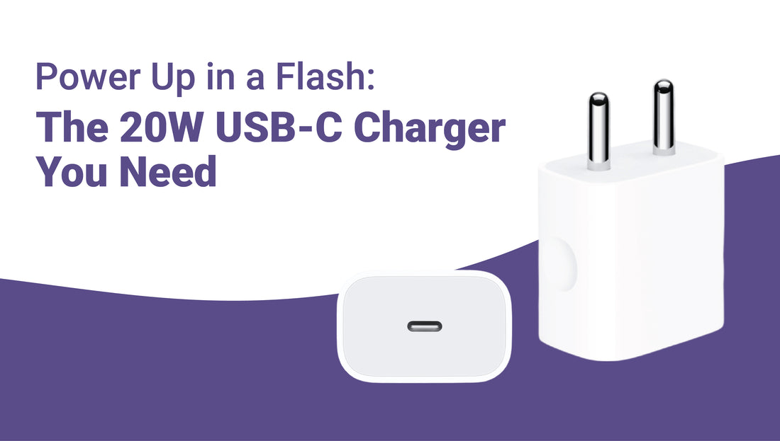 Power Up in a Flash: The 20W USB-C Charger You Need