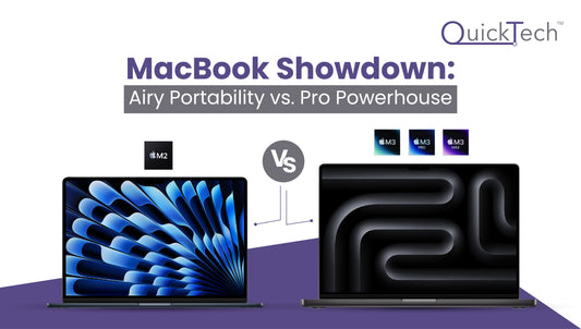 MacBook Showdown: Airy Portability vs. Pro Powerhouse