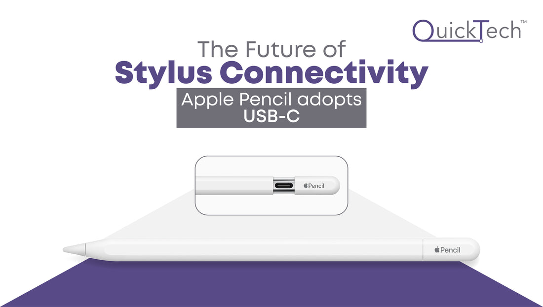 The Future of Stylus Connectivity : Apple Pencil adopts USB-C