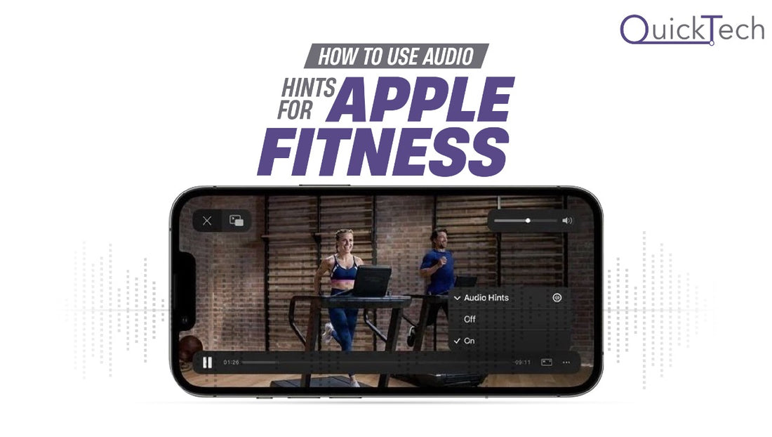 Use Audio Hints With Apple Fitness