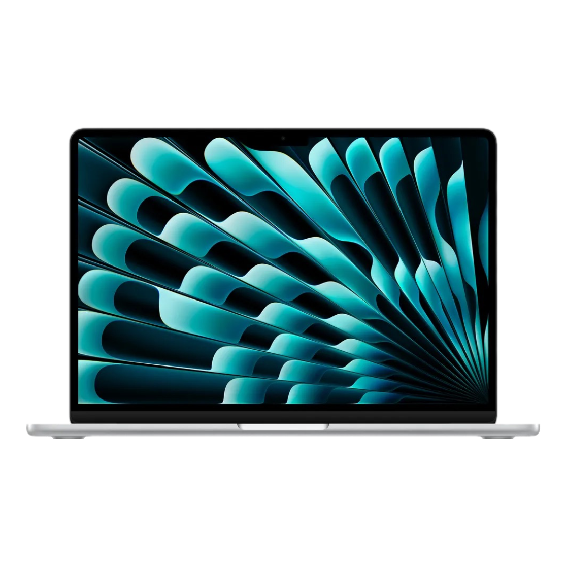 13-inch MacBook Air M5 front view in Silver with Liquid Retina display