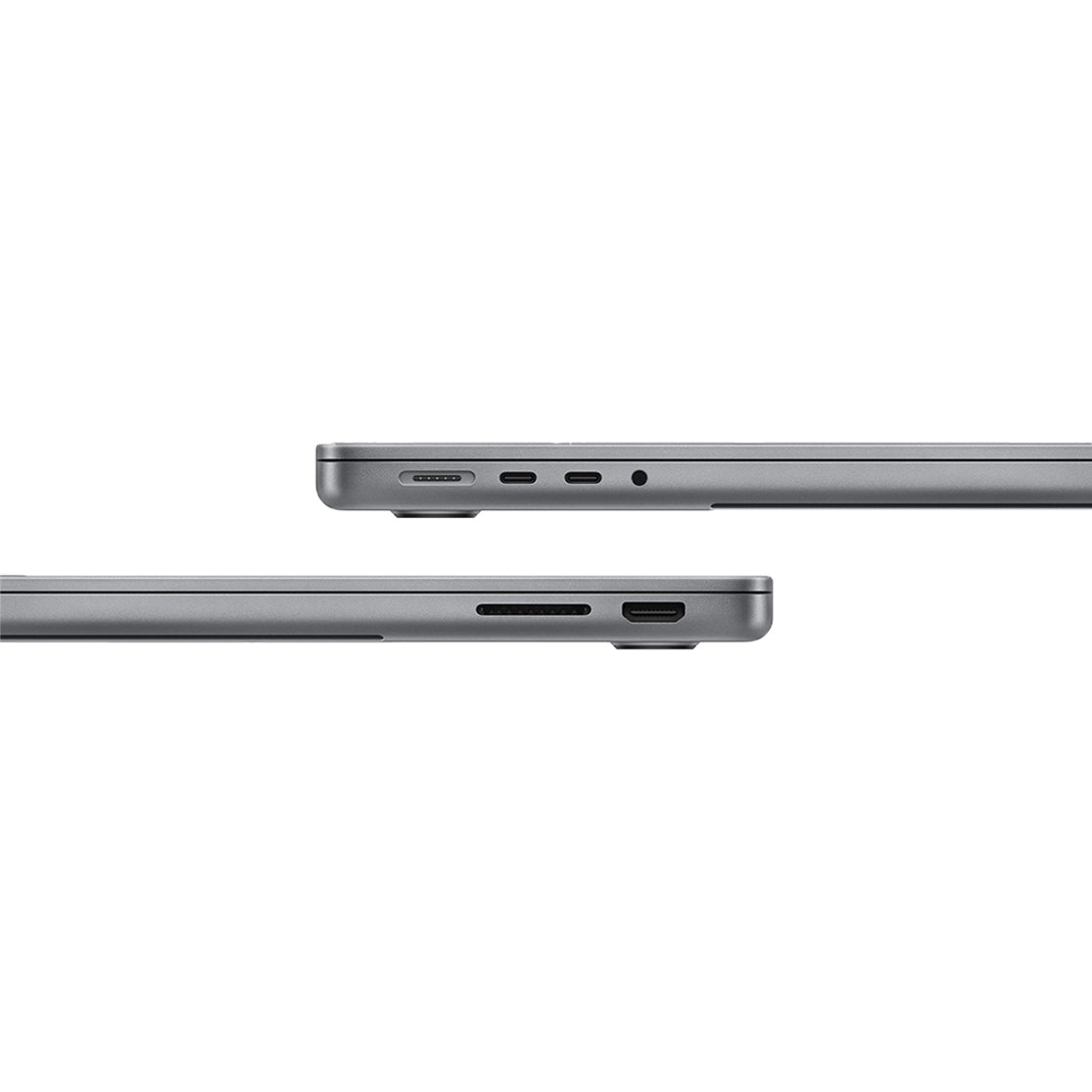 Versatile ports adorn MacBook M3