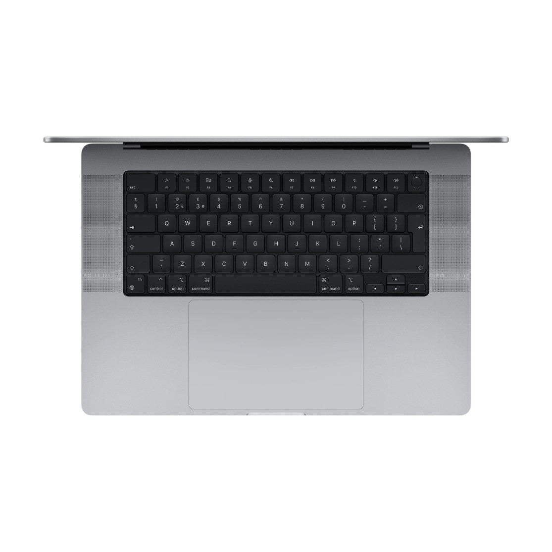 Apple Macbook 16" M1 Max Keyboard View
