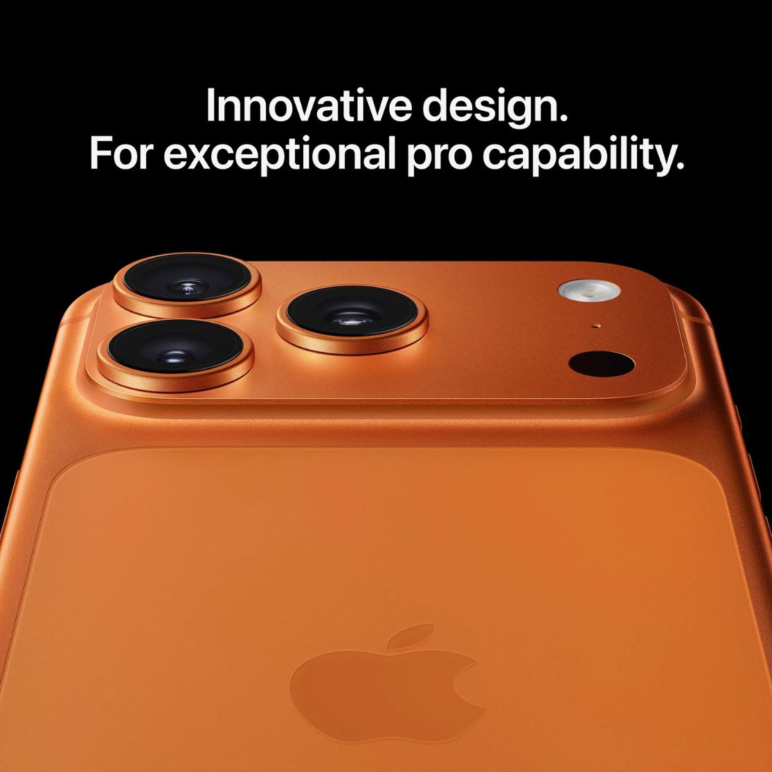 Apple iPhone 17 Pro Max| A19 Pro | 5G | iOS 26 | 2025