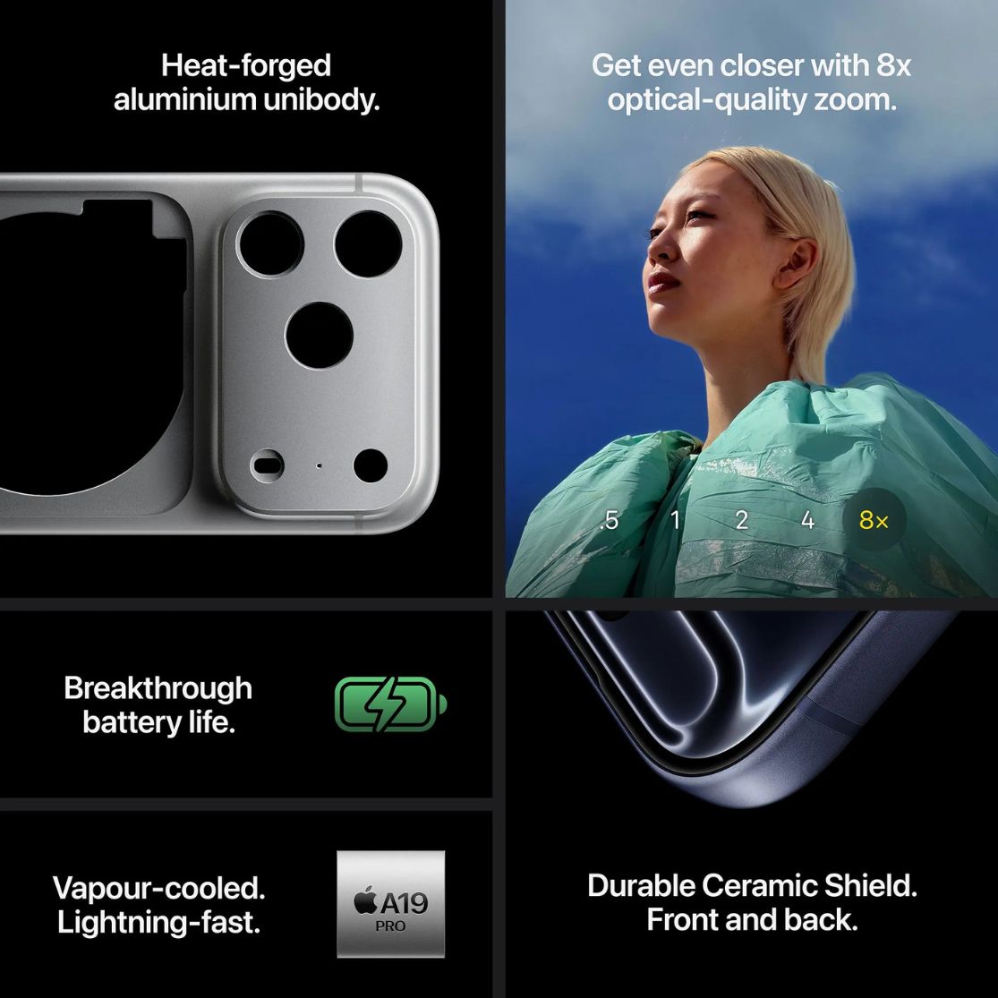 Apple iPhone 17 Pro Max| A19 Pro | 5G | iOS 26 | 2025