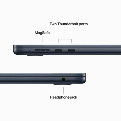 Magsafe, Thunderbolt ports, headphone jack enhance MacBook Air 15-inch M2's versatility
