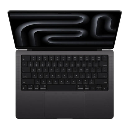 Backlit,sleek, precise keys enhance MacBook 14-inch M3 Pro's aesthetics