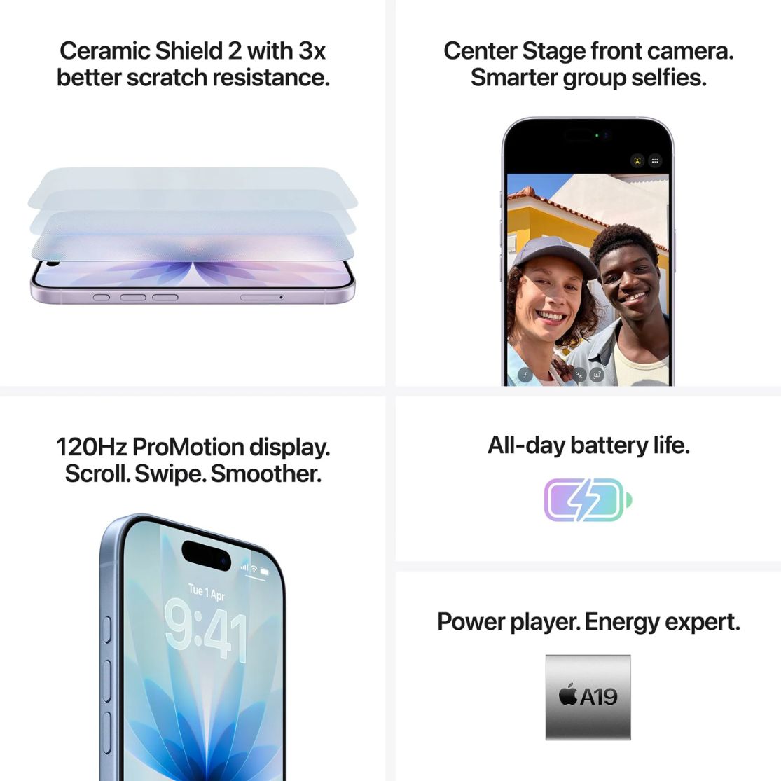Apple iPhone 17| A19 | 5G | iOS 26 | 2025